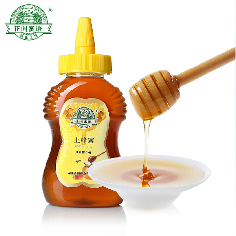 出口品牌 花间蜜语尖嘴土<span style='color:red'>蜂蜜</span>500g 纯净农家自产热卖<span style='color:red'>蜂蜜</span> 包邮